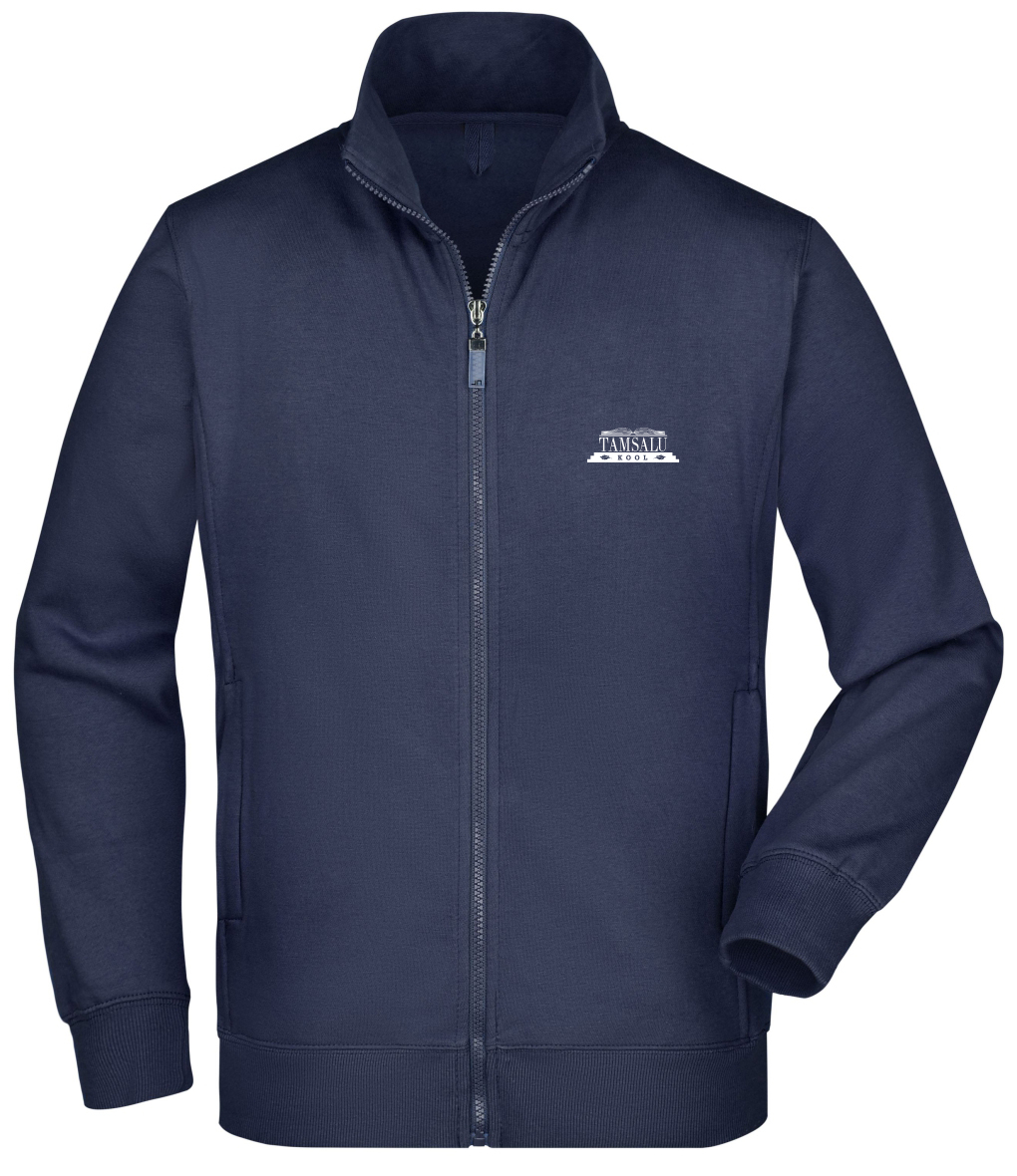 Meeste lukuga jakk, tumesinine - Lõpumüük